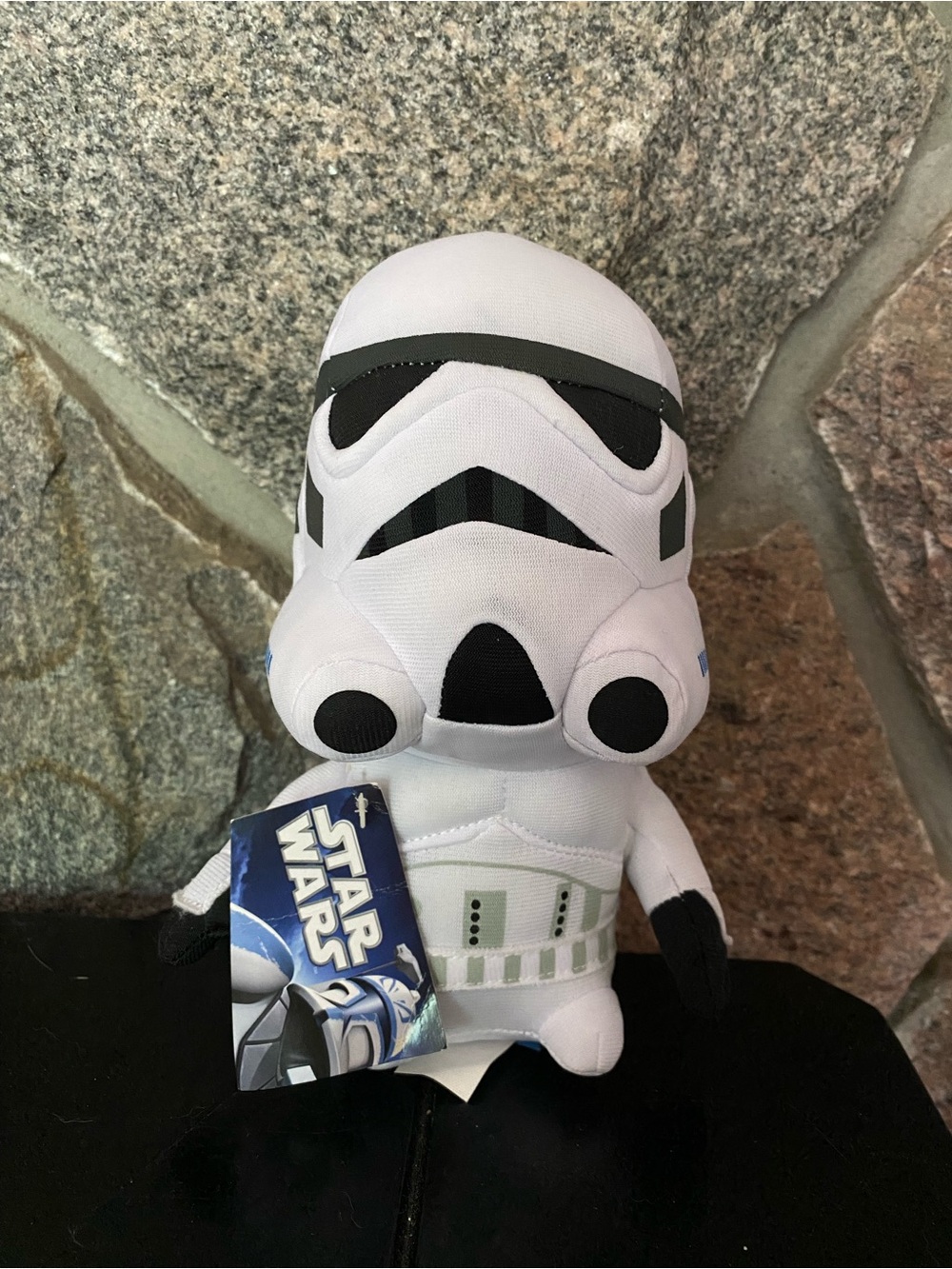 Licensed 2007 Comic Images Star Wars Stormtrooper plush.